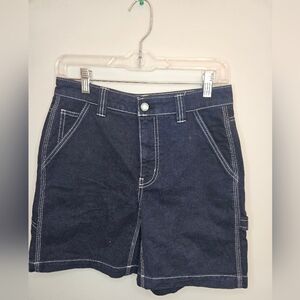 TNA Aritzia Greenwich Navy Blue Carpenter Utility Supply short. Size 2